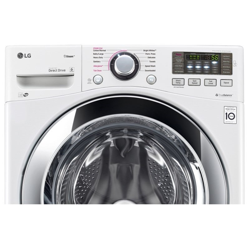 LG Appliances WM3670HWA 4.5 cu. ft. Ultra Large Capacity Washer